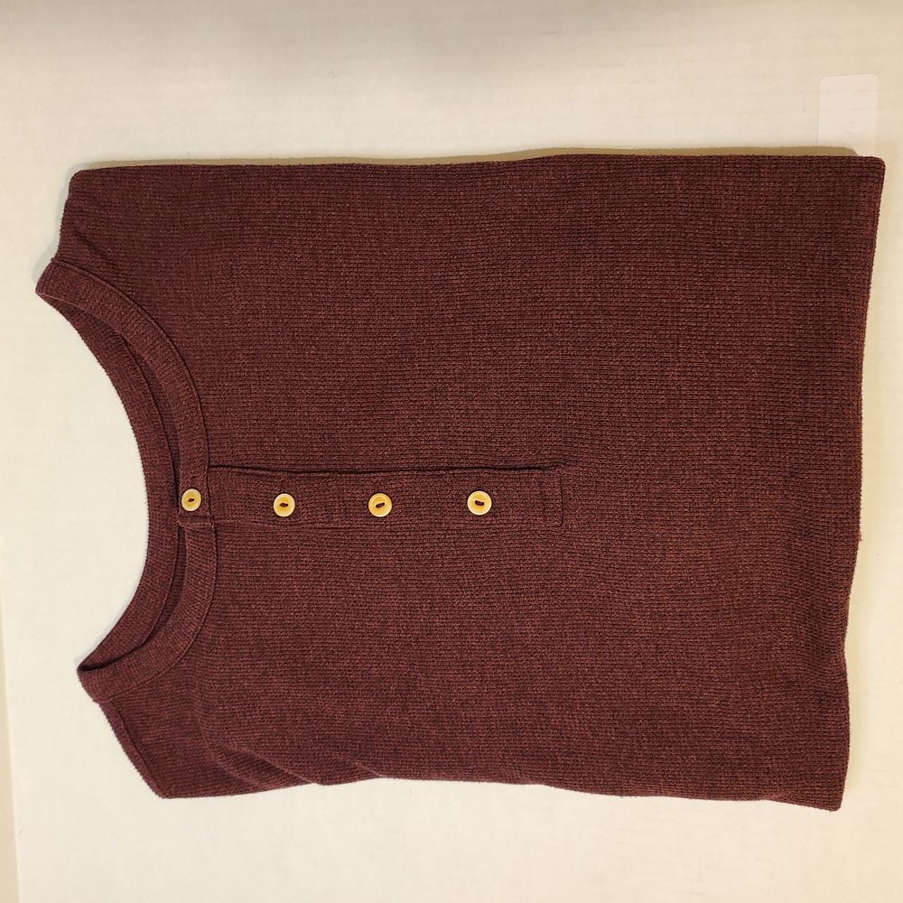 GOODFELLOW & CO- LONG SLEEVE SWEATER HENLEY XXL